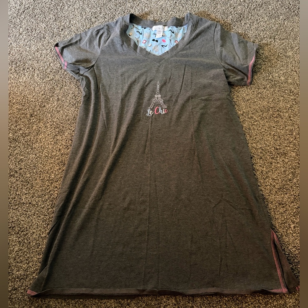 Rene Rofe Grey Paris Nightgown